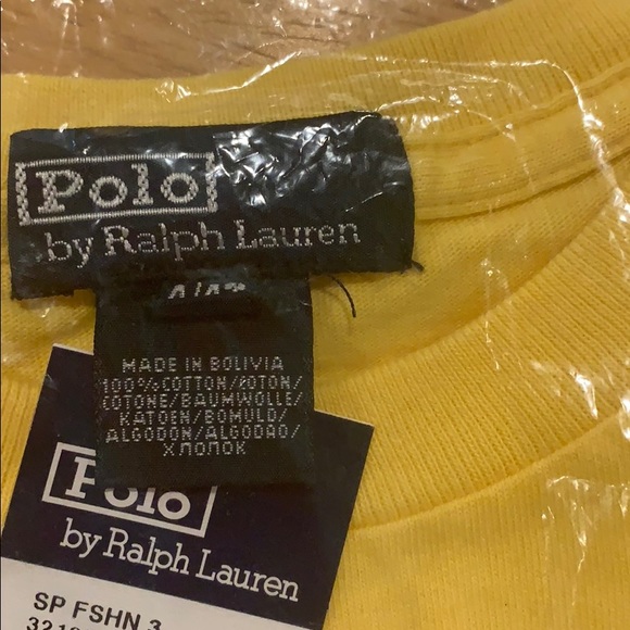 NWT Polo by Ralph Lauren Short Sleeves Tee 4/4T - Picture 3 of 5